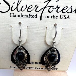 Hand Crafted and made in USA Genuine Shell Pierced earrings